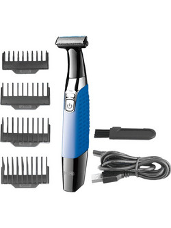 Hoomei Trimmer Μηχανή Ανδρική Επαναφορτιζόμενη Προσώπου HM-7965