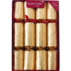 Crackers 'Aδεια Fill Your Own Decadence Gold Robin Reed (8 Tεμάχια)