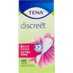 Tena Lights Discreet Σερβιέτες Ακράτειας 1 Σταγόνες 28τμχ