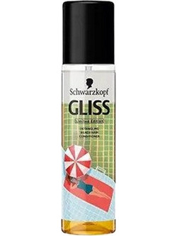 Schwarzkopf Gliss Summer Repair Leave In Conditioner Spray για Επανόρθωση για Ταλαιπωρημένα Μαλλιά 200ml