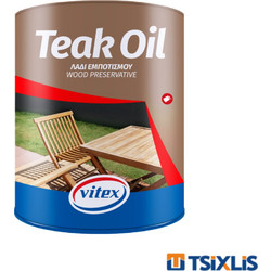 Vitex Teak Λάδι Εμποτισμού Ξύλου Διαλύτου 0.75lt