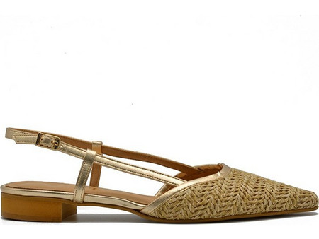Bruni γυναικεία μπαλαρίνα 3.5cm Ψάθα