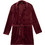 Minerva Γυναικεία Ρόμπα Χειμωνιάτικη Fleece Μπορντό 96-53080-694