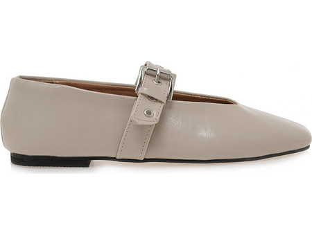 MOI ATHENS MARY JANE T128B2531411 - OFF WHITE MO25-1003-LIGHT BEIGE