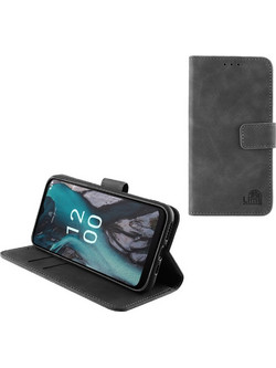 Lime Successories Lime Θηκη Nokia C22 6.5'' Essential Magnet Book Stand Clip GREY