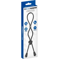 Junker Adjustable Double Loop Cock Ring Ρυθμιζόμενο Ελαστικό Δαχτυλίδι Πέους & Όρχεων Σιλικόνης Μπλε