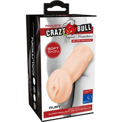Crazy Bull Ruby Pocket Pussy & Sleeve Αυνανιστήρι με Δόνηση