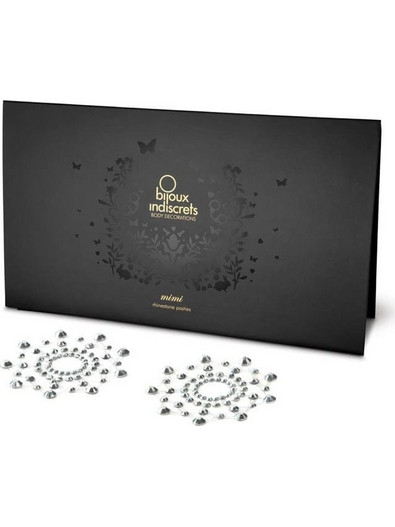 Mimi - silver nipple covers