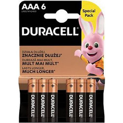 Duracell AAA 6τμχ