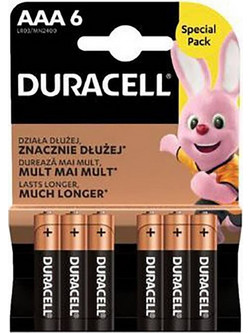 Duracell AAA 6τμχ