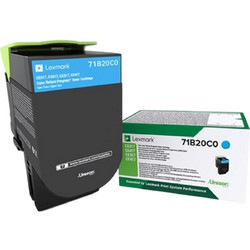 Lexmark 71B20C0 Cyan Toner