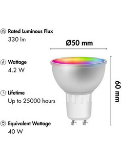 Wi-Fi smart LED Spot light Logilink SH0118