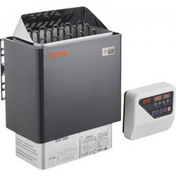VEVOR 8KW Ηλεκτρική Σόμπα Σάουνας με Ψηφιακό Έλεγχο για 8-12 m3 Σπα Σπιτιού DSSNLWKLXB8KWB33NV8