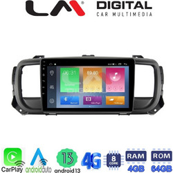 LM Digital ZC8705 Ηχοσύστημα Αυτοκινήτου με Οθόνη Αφής USB Bluetooth & GPS