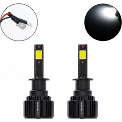 H1 LED 12-24V 72W 13000LM 6500K IP68 A315 S4 NIGHTEYE 2 X 36W 2 Έτη Εγγύηση