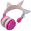 Unicorn AH808 Ενσύρματα & Ασύρματα Bluetooth Παιδικά Ακουστικά On Ear Φούξια