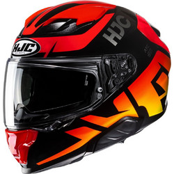 HJC F71 Bard MC1 Black Red Κράνος Μηχανής Full Face