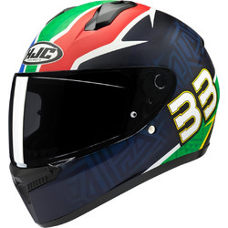 HJC C10 BB33 MC21SF Blue Red Green Κράνος Μηχανής Full Face