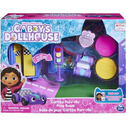 Spin Master Gabby's Dollhouse Carlita Purr-Ific Play Room Deluxe Set