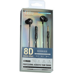 Gjby GJ-393 Handsfree In-Ear 3.5mm Black