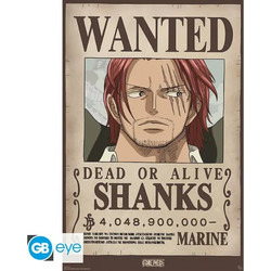 One Piece - Poster Wanted Shanks Wano (92x61cm)
