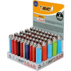 Bic Maxi Αναπτήρας Συσκευασία 50 Τεμαχίων
