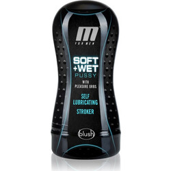 Blush M For Men Soft & Wet Pussy With Pleasure Orbs Self Lubricating Pocket Pussy Αυνανιστήρι