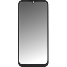 Γνήσια Οθόνη και Frame για Samsung Galaxy A14 4G A145 GH81-23541A Μαύρη