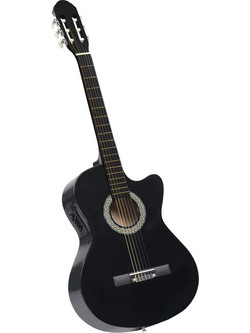 vidaXL Western Classical Cutaway 39" 4/4