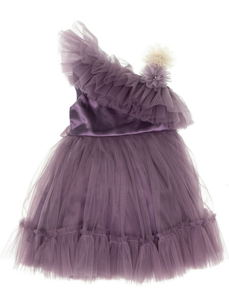 Miss Pretty παρανυφικό και βαπτιστικό φόρεμα Purple Debutant