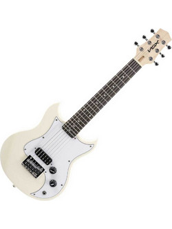 Vox SDC-1 Mini Ηλεκτρική Κιθάρα 3/4 ST Style με H Μαγνήτες και Ταστιέρα Purple Heart White