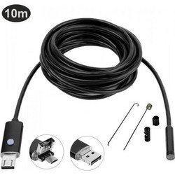 Ενδοσκοπική Κάμερα Αδιάβροχη IP67 10m 7mm για Κινητό Android και Υπολογιστή AN99