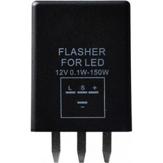 LED FLASHER (ΦΛΑΣΙΕΡΑ) 12V 0,1-150W 4 ΕΠΑΦΩΝ (L+) mTECH - 1 Τεμ