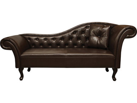 ΑΝΑΚΛΙΝΔΡΟ T.CHESTERFIELD FB93008.01 PU ΣΚ.ΚΑΦΕ-ΜΑΥΡΑ ΠΟΔΙΑ(ΔΕΞΙ)190x61x84Yεκ