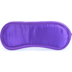 Satin Blindfold Purple