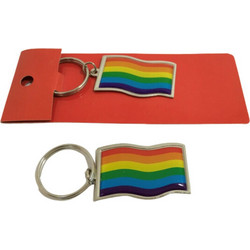 PRIDE - LGBT FLAG KEYCHAIN