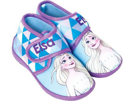 Παιδικές Παντόφλες Μποτάκια Έλσα Frozen 2 Γαλάζιο Χρώμα