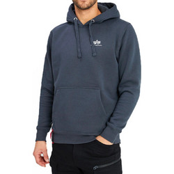 Alpha Industries Ανδρικό Φούτερ με Κουκούλα & Τσέπες Ανθρακί 196318-136