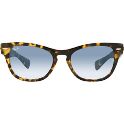 Ray-Ban RB2168 1332/3F Γυναικεία Γυαλιά Ηλίου Τετράγωνα Κοκάλινα Καφέ με Μπλε Degradee Φακό