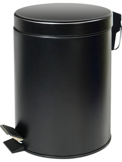 Karag GA-8805B Χαρτοδοχείο Απορριμμάτων 5lt Μαύρο Ματ