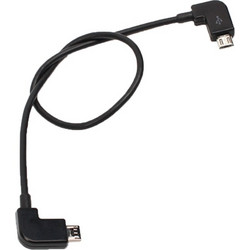 Καλώδιο Micro USB σε Micro USB για DJI MAVIC PRO / SPARK (30cm) - Black OEM - OEM