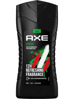 AXE Africa 3 In 1 Refreshing Ανδρικό Αφρόλουτρο σε Gel 250ml