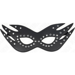 KINK - LEATHERETTE MASK WITH RIVETS MODEL 3 26 x 9.5 CM