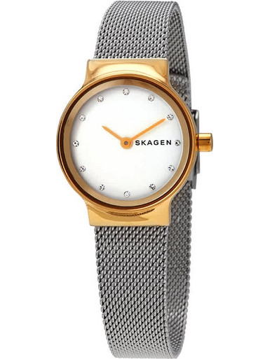 Skagen Γυναικείο Ρολόι με Ασημί Μεταλλικό Μπρασελέ SKW2666