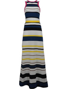 Dsquared2 Midi Καλοκαιρινό Καθημερινό Φόρεμα Πολύχρωμο S75CU0211-001F