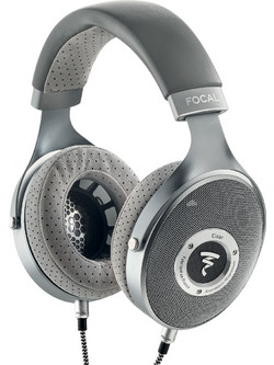 Focal Clear Ενσύρματα Ακουστικά Studio Over Ear Ασημί