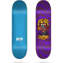 Flip Penny Loveshroom Stained Purple Skate Deck 8.13