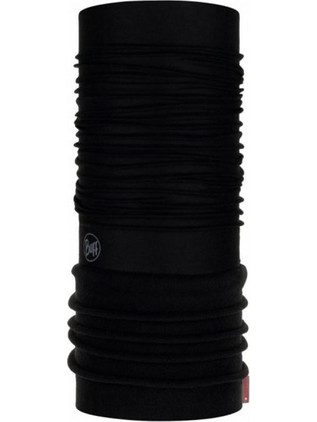 Buff Polar Neckwarmer Solid Black Σύμμικτο Regular Ανδρικά