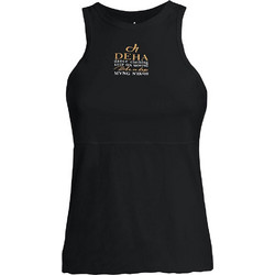 Deha Ribbed Halter Tank Top B64031-10009