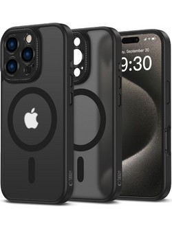 Tech-Protect MagCam MagSafe iPhone 16 Pro Max Case - Semi-Transparent
